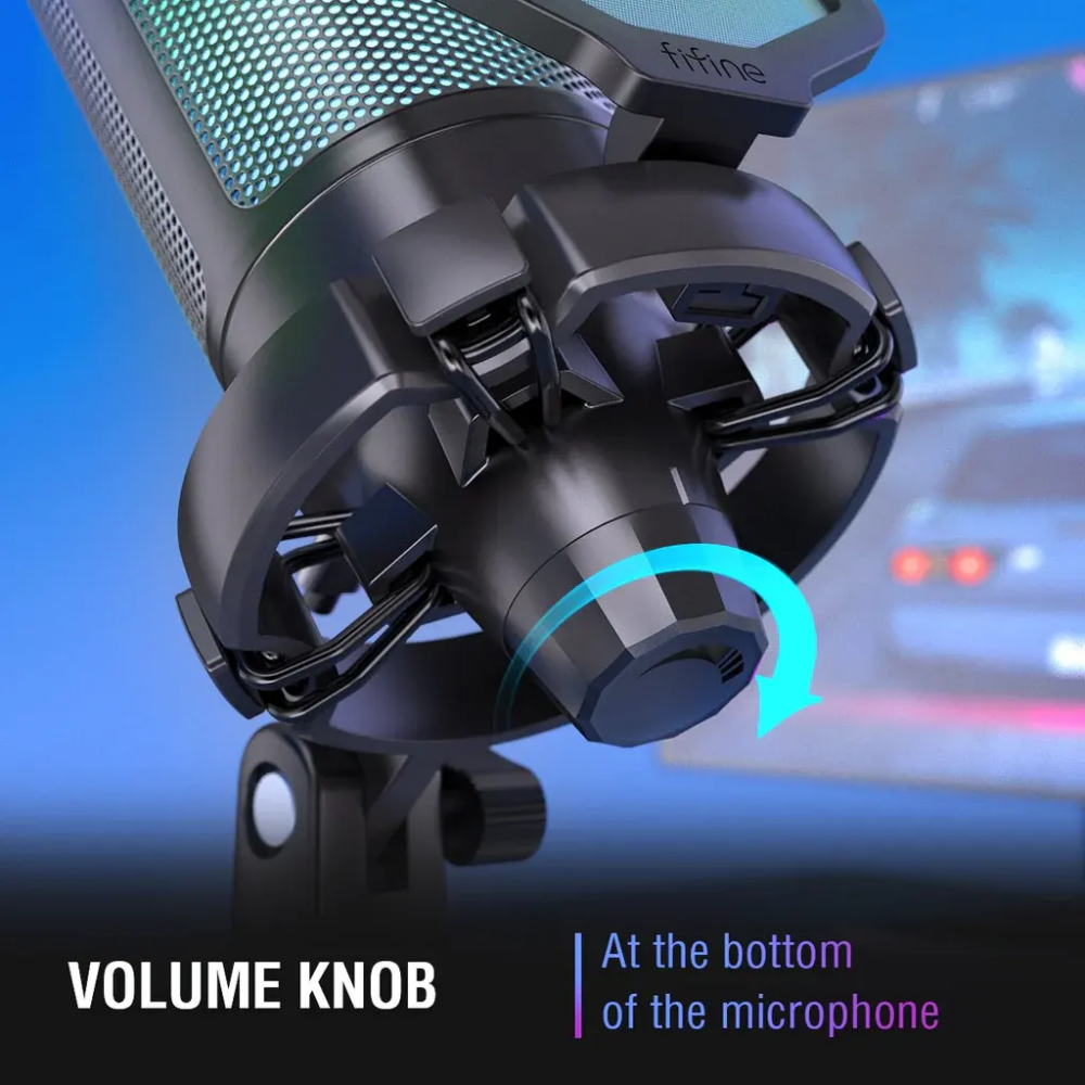 Микрофон Fifine A6V Black - фото 4