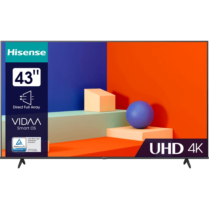 ЖК телевизор Hisense 43" 43A6K