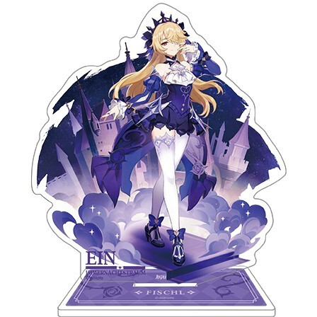 Фигурка miHoYo Genshin Impact Summer Fantasia Series Products Standee Ein Immernachtstraum Fischl