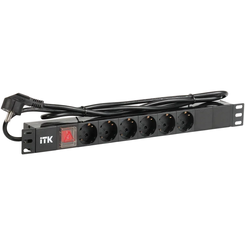 Блок розеток ITK PH12-6D1-P