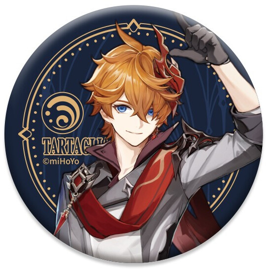 Значок miHoYo Genshin Impact Fatui Can Badge Tartaglia - 6972957488078