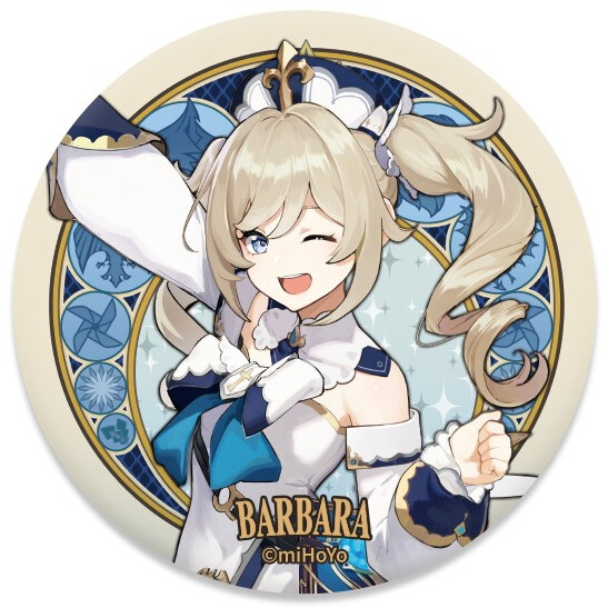 Значок miHoYo Genshin Impact Mondstadt Can Badge Barbara