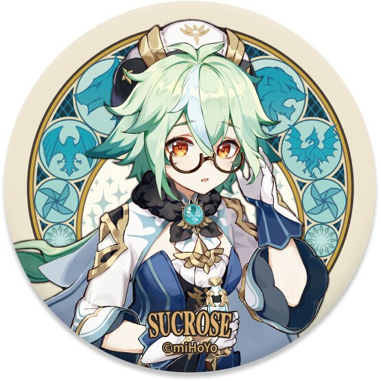 Значок miHoYo Genshin Impact Mondstadt Can Badge Sucrose