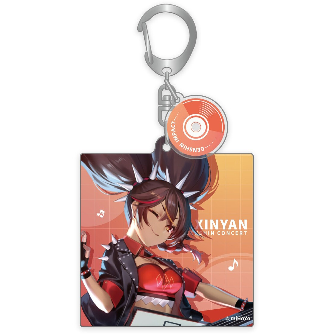 Брелок miHoYo Genshin Impact 2022 Online Concert Acrylic Strap Xinyan - 6975628240302