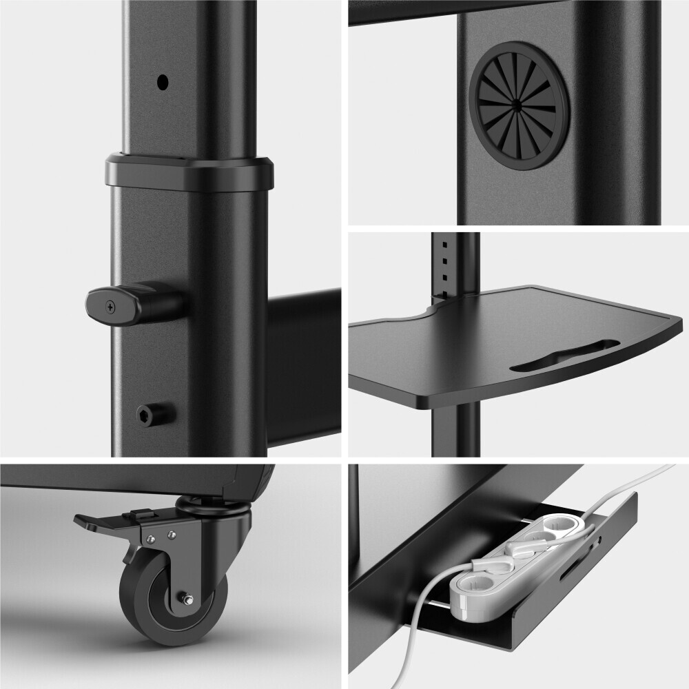 Мобильная стойка Onkron TS1891 - TS1891-B - фото 3