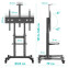 Мобильная стойка Onkron TS1891 - TS1891-B - фото 4