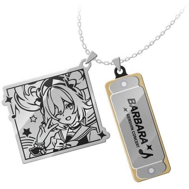 Ожерелье miHoYo Genshin Impact 2022 Online Concert Mini Harmonica Necklace Barbara