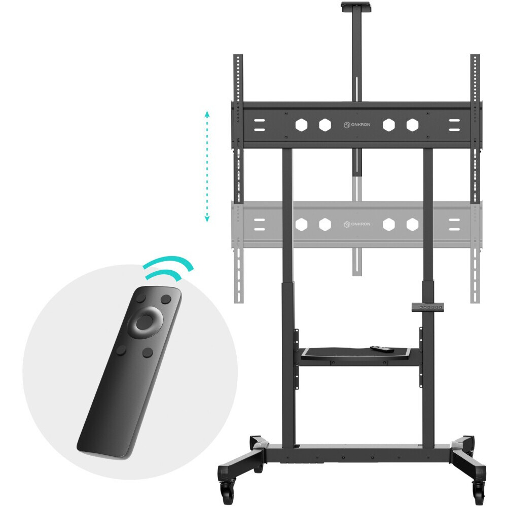 Мобильная стойка Onkron TS1991 eLift Black - TS1991E-B - фото 5