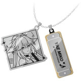 Ожерелье miHoYo Genshin Impact 2022 Online Concert Mini Harmonica Necklace Yae Miko (6975628241446)