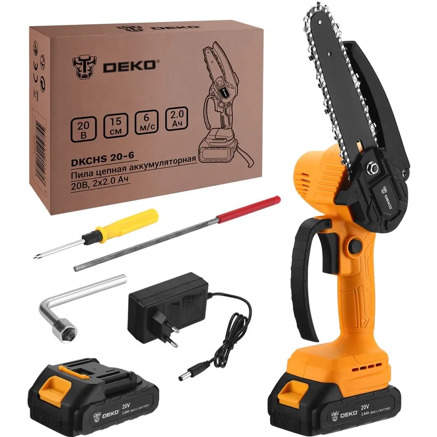 Электропила DEKO DKCHS 20-6 - 063-4309 - фото 2