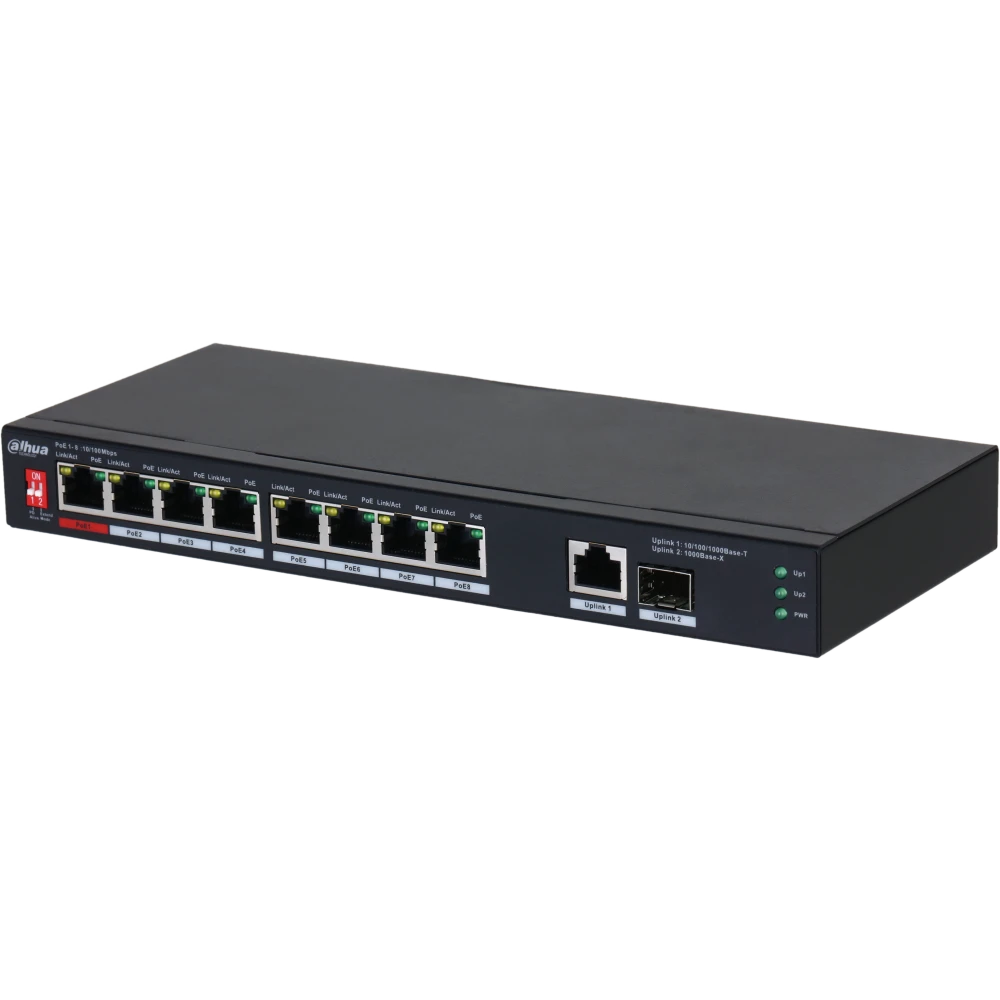 Коммутатор (свитч) Dahua DH-PFS3110-8ET1GT1GF-96 - фото 2