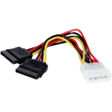 Переходник Molex - 2x SATA, 0.15м, PREMIER 6-096-SATA-PSY