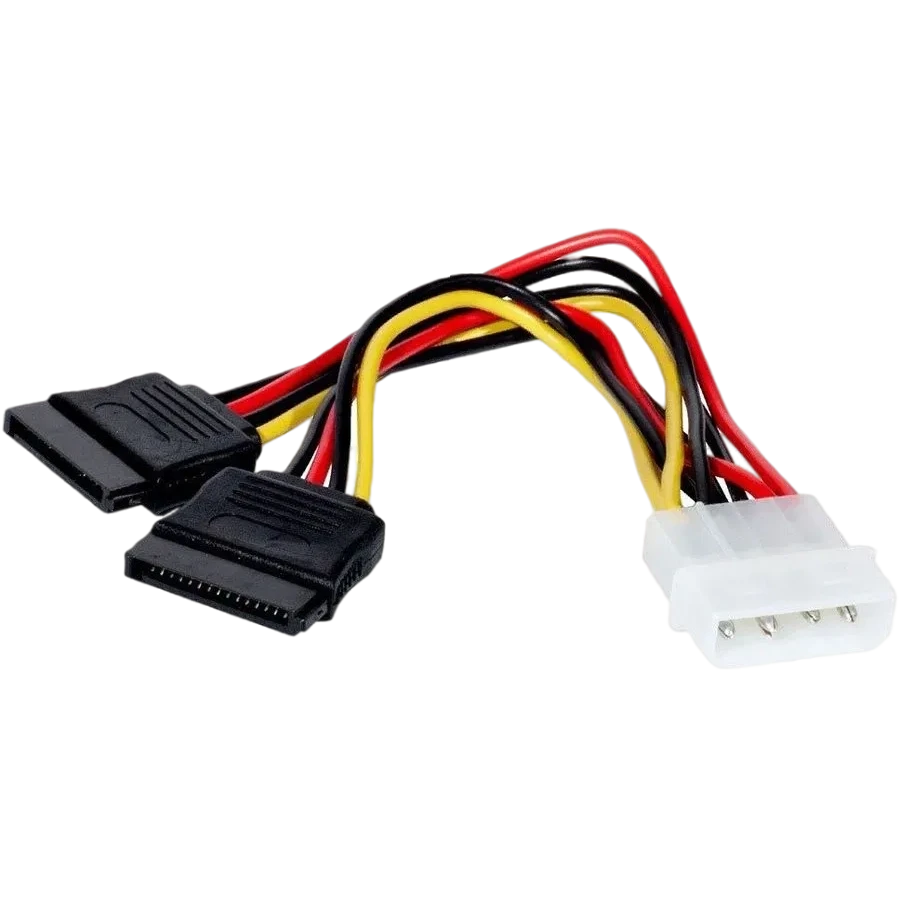 Переходник Molex - 2x SATA, 0.15м, PREMIER 6-096-SATA-PSY