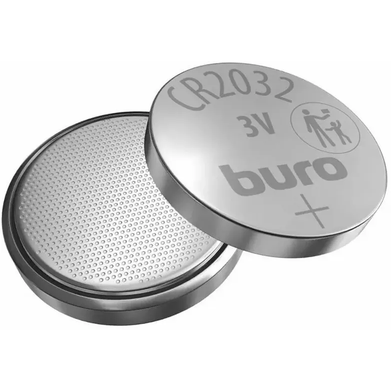 Батарейка Buro (CR2032, 5 шт.) - 1776233 - фото 3
