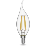 Филаментная лампочка Gauss Filament 2700K (11 Вт, E14) 10 шт. (104801111)