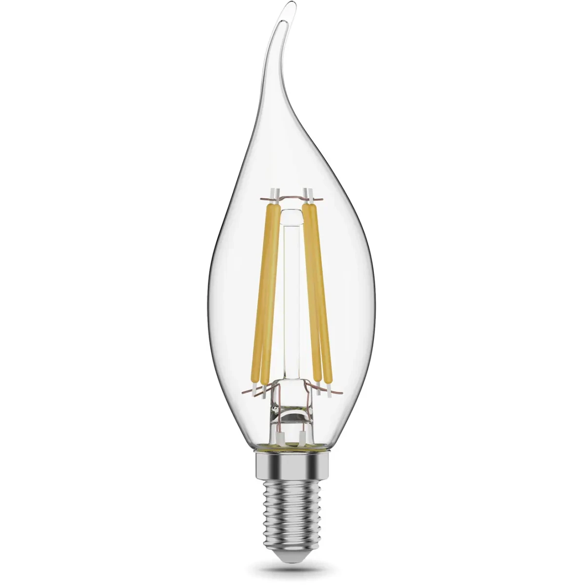Филаментная лампочка Gauss Filament 2700K (11 Вт, E14) 10 шт. - 104801111