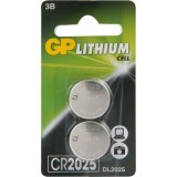 Батарейка GP CR2025 (Lithium, 2 шт)