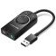 Звуковая карта UGREEN CM129 Black - 40964