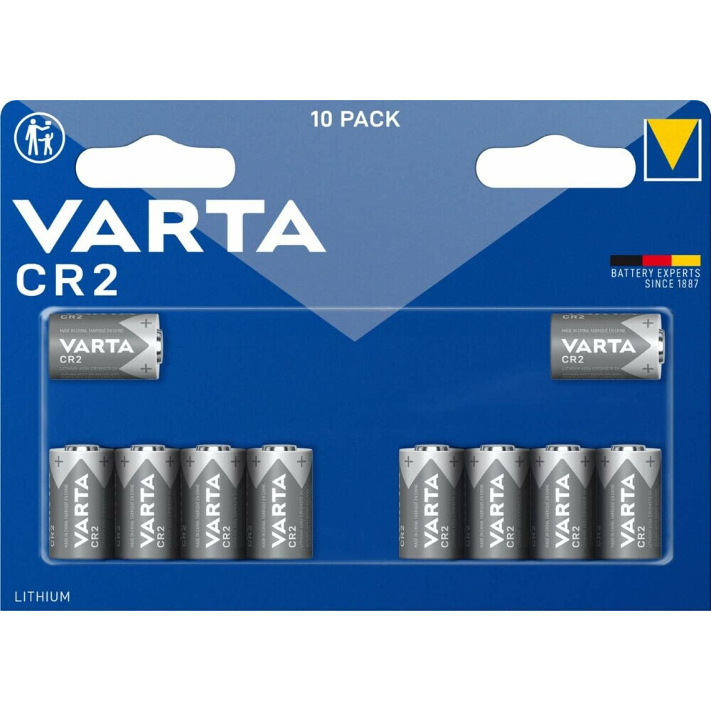 Батарейка Varta (CR2, 10 шт.) - 6206301461