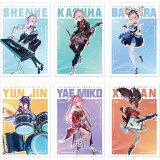 Открытки miHoYo Genshin Impact 2022 Online Concert Postcard Set of 6 (6975213683538)