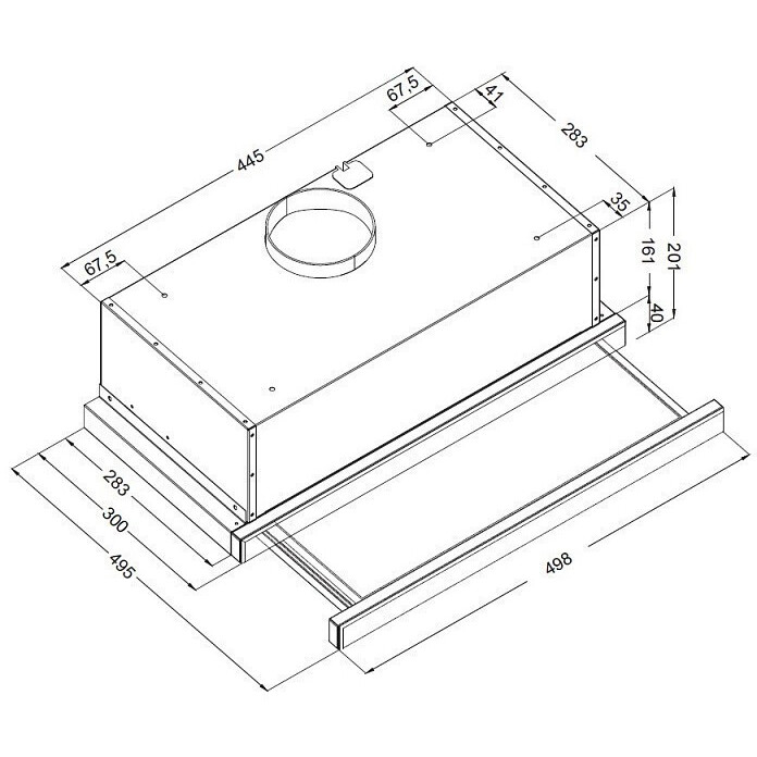 Вытяжка Korting KHP 5512 GW - фото 2