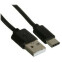 Кабель USB - USB Type-C, 1м, Delux USB_TCBL
