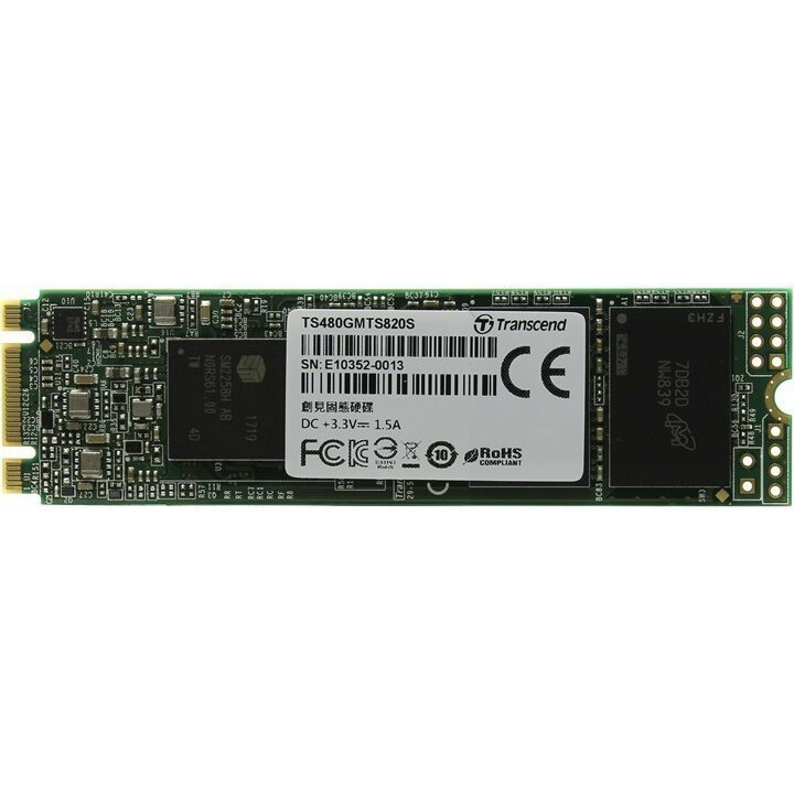 Накопитель SSD 480Gb Transcend MTS820S (TS480GMTS820S)