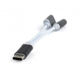 Переходник USB Type-C - 3.5 Jack/USB Type-C, Gembird CCA-UC3.5F-02