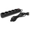 Сетевой фильтр CBR CSF 2505-3.0 PC Black - CSF 2505-3.0 Black - фото 2
