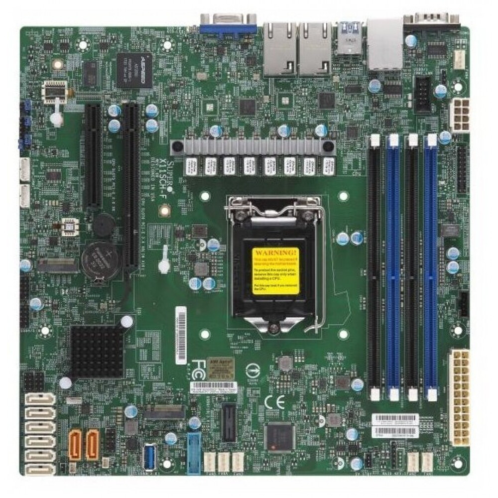 Серверная материнская плата SuperMicro X11SCH-F-B - MBD-X11SCH-F-B