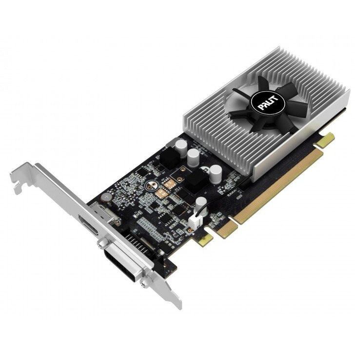 Видеокарта NVIDIA GeForce GT 1030 Palit 2Gb (NEC103000646-1082F)