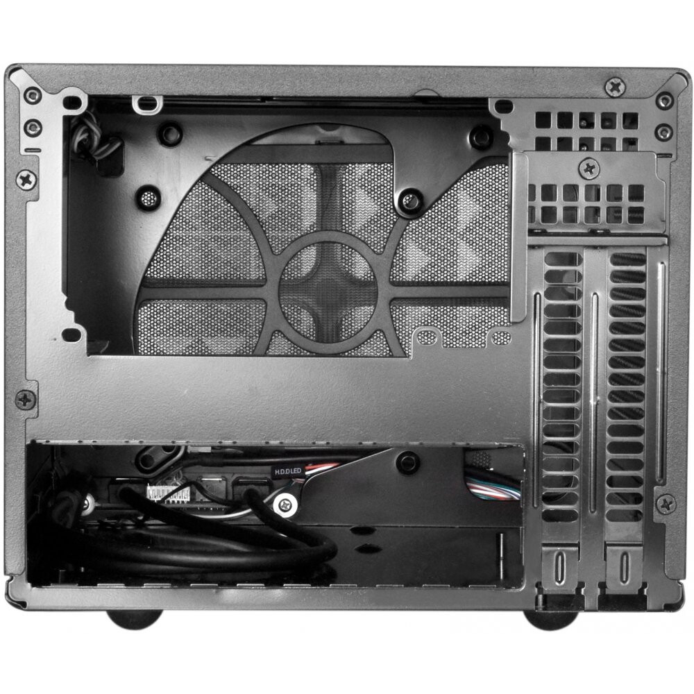 Корпус Silverstone Sugo SG13B Black - SST-SG13B - фото 6