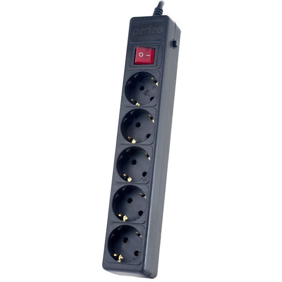 Сетевой фильтр Perfeo POWER+ PF-PP-5/3,0-B - PF_A4660 - фото 2