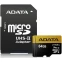 Карта памяти 64Gb MicroSD ADATA Premier + SD адаптер  (AUSDX64GUII3CL10-CA1)