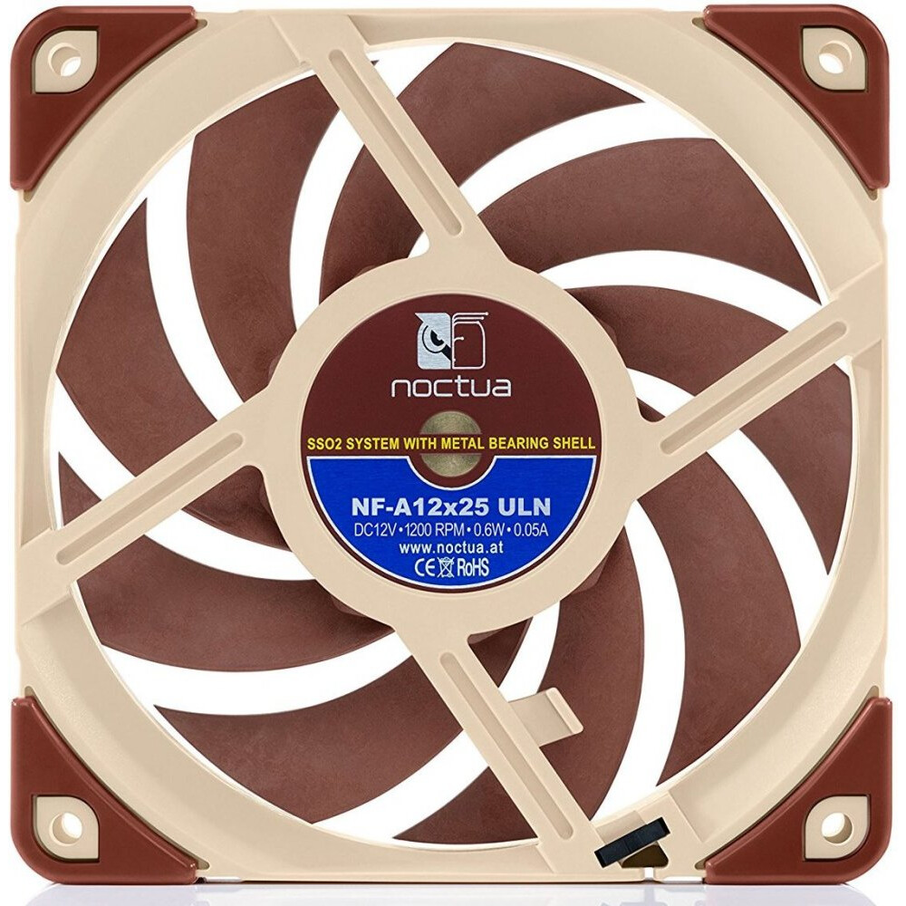 Вентилятор для корпуса Noctua NF-A12X25 ULN - NF-A12X25-ULN - фото 4