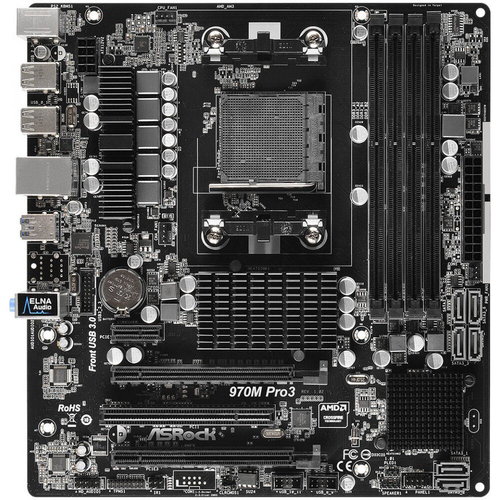Материнская плата ASRock 970M PRO3