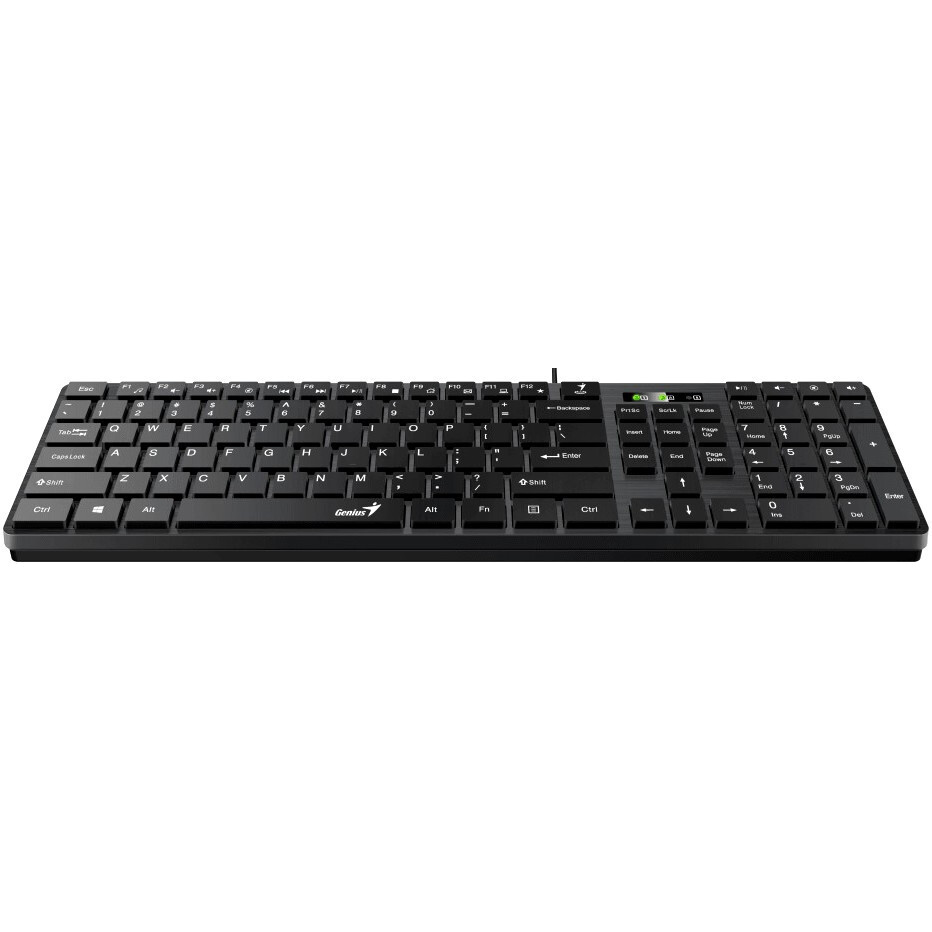 Клавиатура Genius SlimStar 126 Black - 31310017402/31310017417 - фото 3
