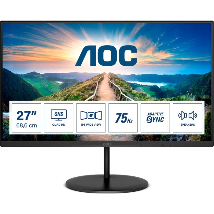 Монитор AOC 27" Q27V4EA - фото 4