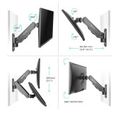 Кронштейн Onkron G120 Black (G120-B)