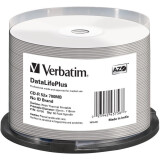 Диск CD-R Verbatim 700Mb 52x Cake Box Printable (50 шт.) (43756)
