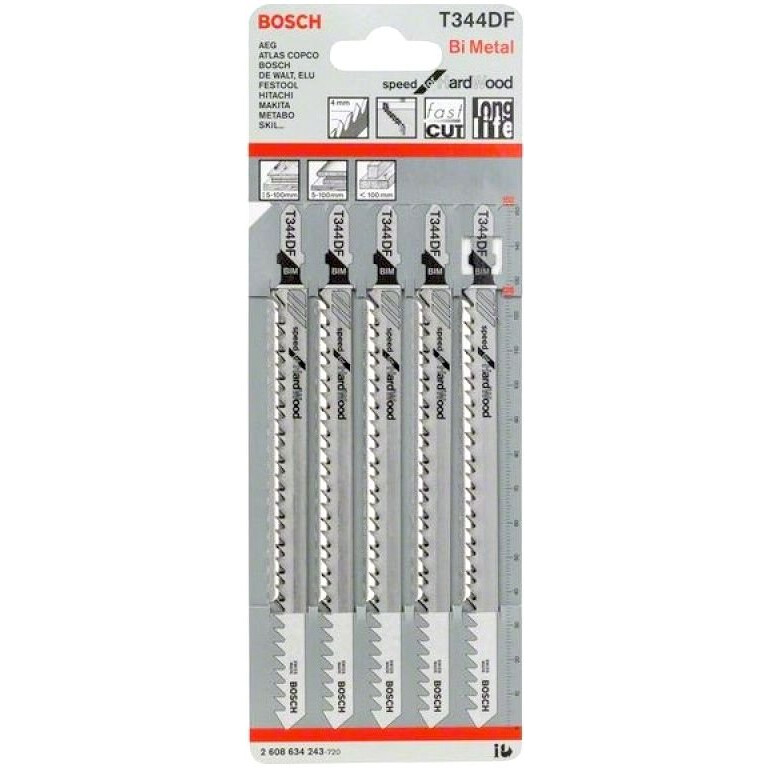 Полотно для лобзика Bosch 2608634243