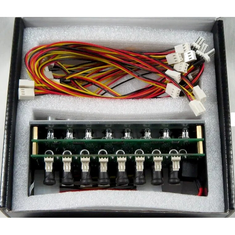 Контроллер вентиляторов Lamptron FC8 - LAMP-FC0010H - фото 7