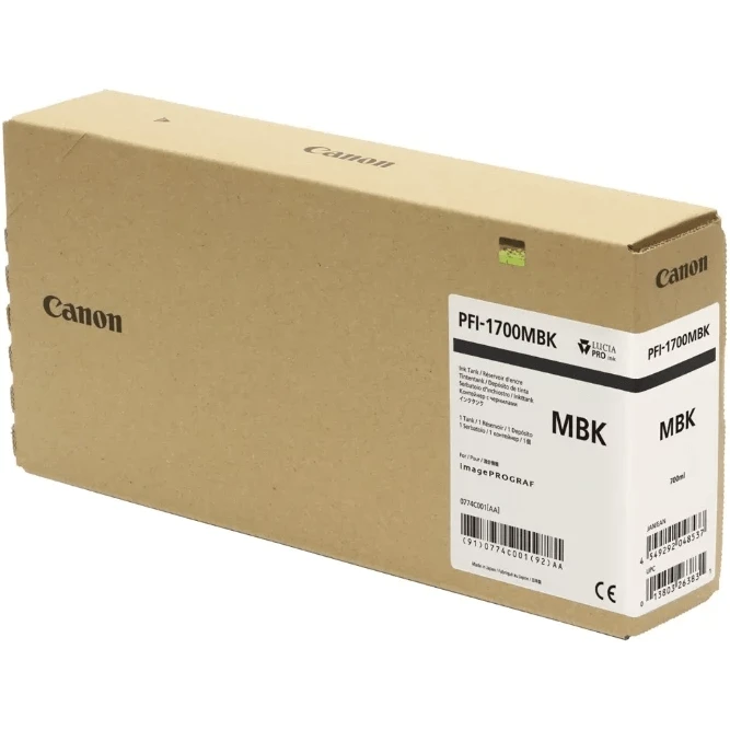 Картридж Canon PFI-1700 Matte Black - 0774C001 - фото 2