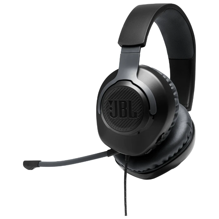 Гарнитура JBL Quantum 100 Black - JBLQUANTUM100BLK(AM) - фото 2