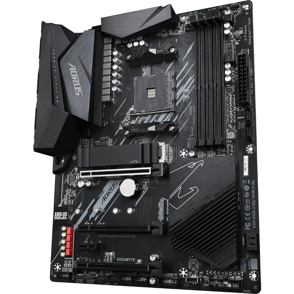 Материнская плата Gigabyte B550 AORUS ELITE V2 - фото 2