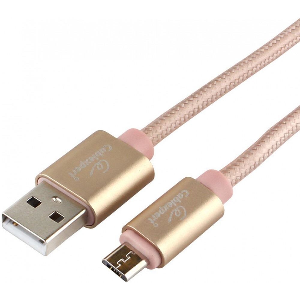 Кабель USB A (M) - microUSB B (M), 1м, Gembird CC-U-mUSB02Gd-1M