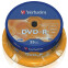 Диск DVD-R Verbatim 4.7Gb 16x Cake Box (25 шт.) - 43522