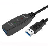 Кабель удлинительный USB A (M) - USB A (F), 10м, iOpen ACU827A-10M