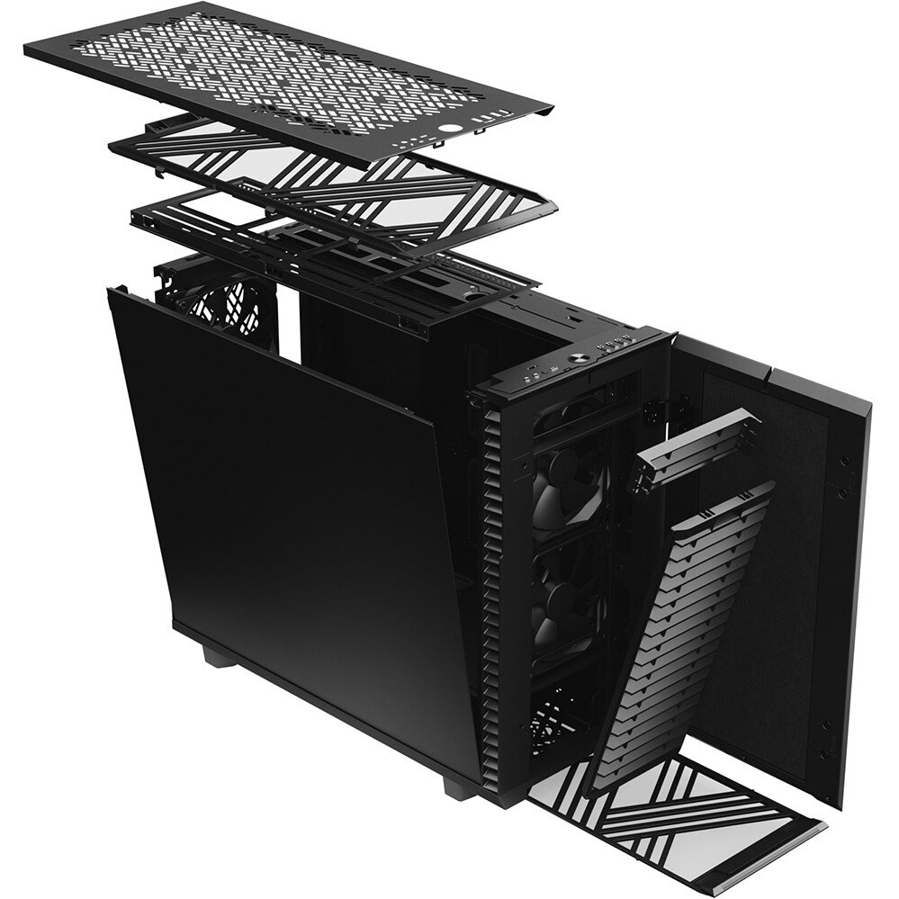 Корпус Fractal Design Define 7 Black - FD-C-DEF7A-01 - фото 18