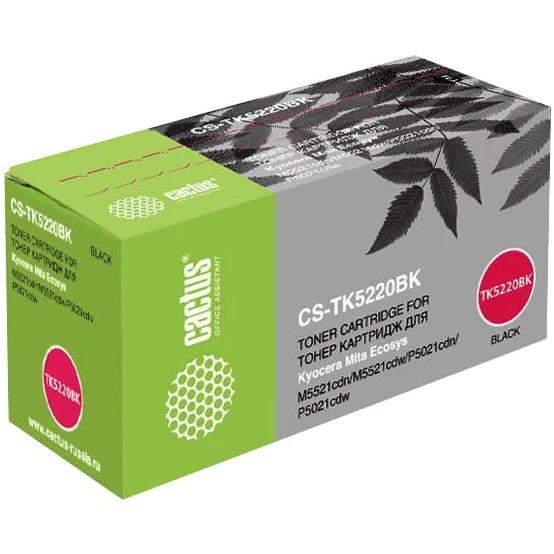 Картридж Cactus CS-TK5220BK Black